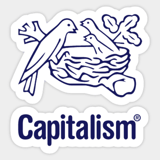 CAPITALISM Sticker